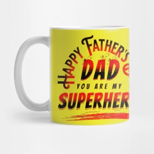 Superhero Dad Father's Day Mug